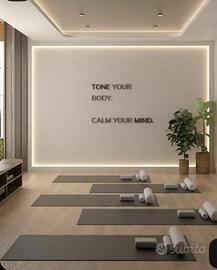 Studio YOGA PILATES o PT + MASSAGGI CABINA ESTET