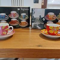 Set tazzine da caffè Tognana NUOVI