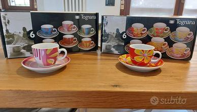 Set tazzine da caffè Tognana NUOVI