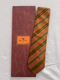 Cravatta etro milano 100% seta