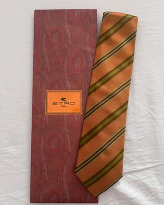 Cravatta etro milano 100% seta
