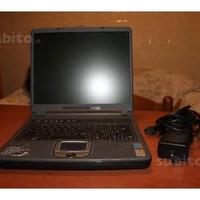 Notebook Acer Travelmate + ram e hard disk 100 gb