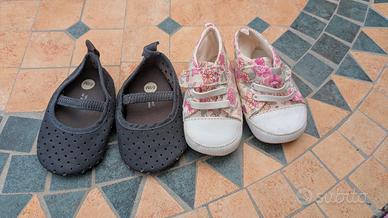 scarpe bambina 3/9 mesi 
