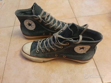 Converse nere alte outlet 39