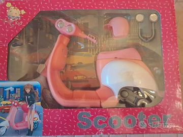 Scooter giocattolo per bambole – Set completo