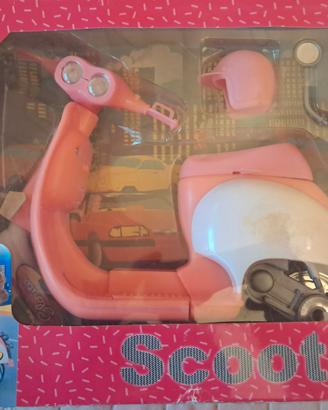 Scooter giocattolo per bambole – Set completo