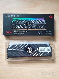 RAM DDR4 8GB 3000Mhz RGB