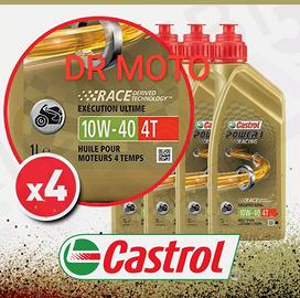 Olio moto motore castrol power 1 racing 10w40