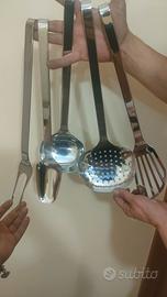 completo mestoli acciaio inox