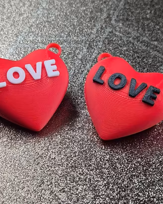 Cuore magnetico divisibile LOVE