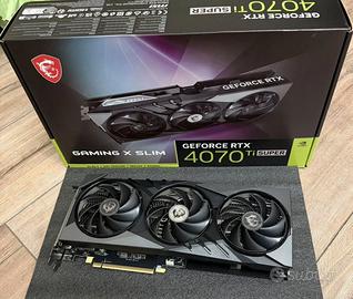 MSI GeForce RTX 4070 Ti SUPER Gaming X Slim 16GB
