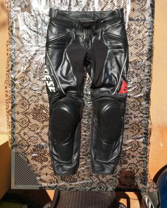 pantaloni moto 48 dainese uomo in pelle