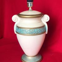 lampada base in ceramica vintage stile classico