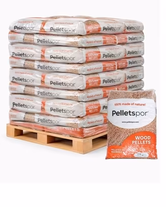 PELLETSPOR conifera chiara dal Portogallo - bilico