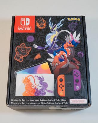 Nintendo Switch OLED Pokémon Scarlatto e Violetto