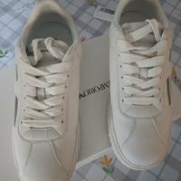 Sneaker crema Emporio Armani 