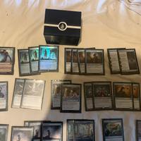 Deck Magic Mono Blu Control 60 carte + Deck Box