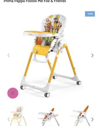 SEGGIOLINO PRIMA PAPPA SUPER RECLINABILE 