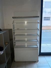 Espositore scaffale metallo