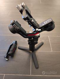 DJI RS4 Gimbal + SmallRig Impugnatura Come Nuovo, 