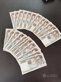 banconote da 2000 lire