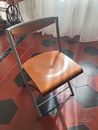 N. 2 sedie pieghevoli Scavolini