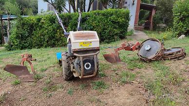 Motocoltivatore Bertolini accensione elettrica 10c