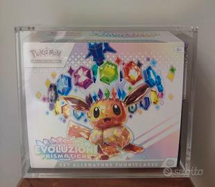 Teca in plexiglass per ETB Pokémon