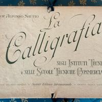 Corso Calligrafia del 1943. 33 tavole in cartella.