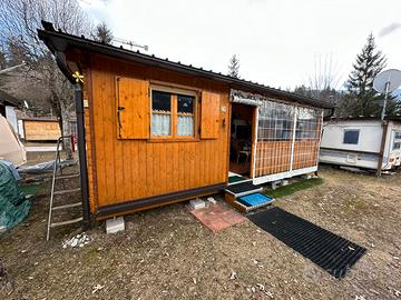 Roulotte con Pre ingresso gabbiotto casetta