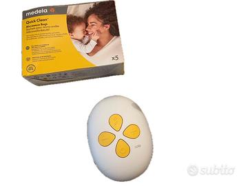 Tiralatte elettrico singolo Medela Solo + accessor