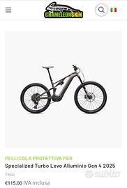 Pellicola protettiva specialized turbo levo