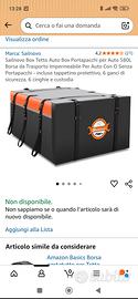box tetto auto