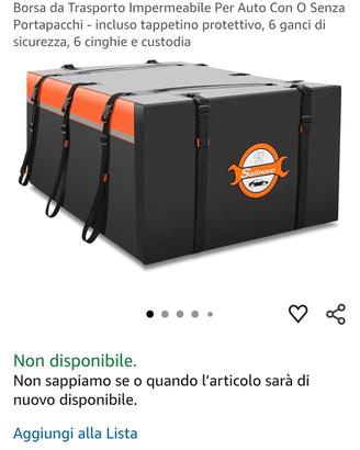 box tetto auto
