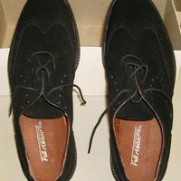 scarpe uomo tg 42 marca FULL STEAM scamosciate ner