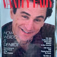 Autografo originale di Robert De Niro