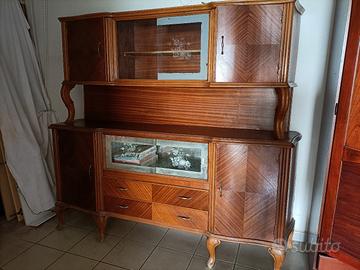 Mobile buffet in mogano 