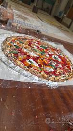 Pizza Mosaico per pizzerie arredamento