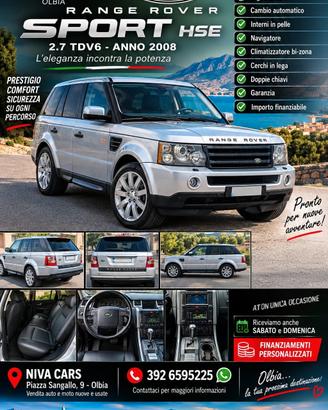 Land Rover Range Sport 2.7 TDV6 HSE POCHI KM