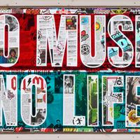 NO MUSIC NO LIVE  Opera originale