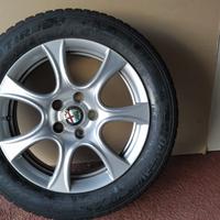 Cerchi in lega + gomme invernali per Alfa Giuliett