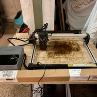 Laser Atomstack Swift 12w 600x300 con air assist