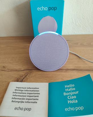 Amazon Alexa Echo pop violetto 