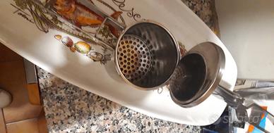 Schiacciapatate in acciaio inox 