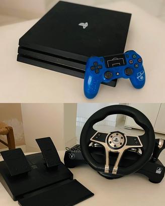 PS4 pro 1TB con volante