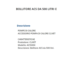 BOLLITORE CLIVET