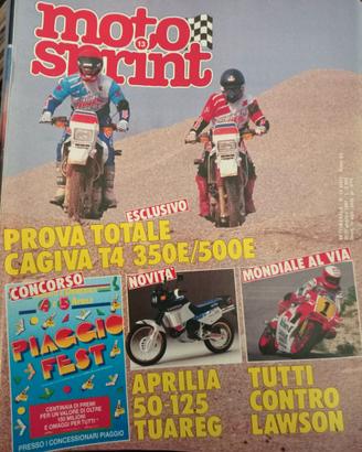 Rivista MOTOSPRINT numero 13 del 1987
