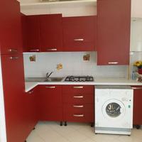 Cucina colore bordeaux