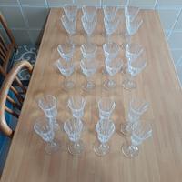 Set completo 24 calici mai usati