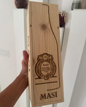 Amarone Masi in cassa di legno